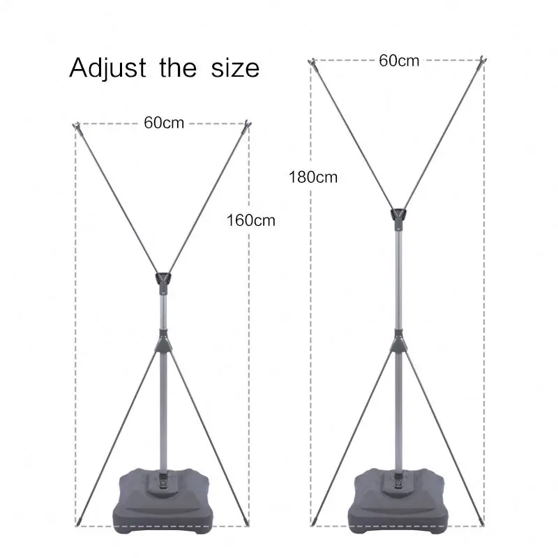 New Product Reusable Wholesale Outdoor Display Adjustable Stand Trade Show X Banner Printing