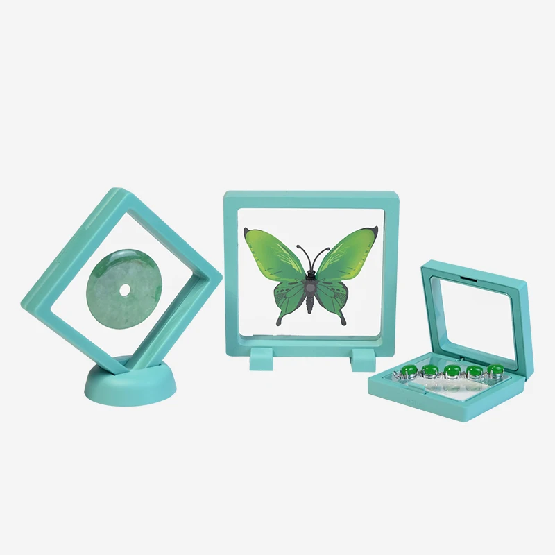 Popular Display Box Packaging Case for Necklace Bracelet Black White Acrylic Transparent Plastic Display Jewelry Box