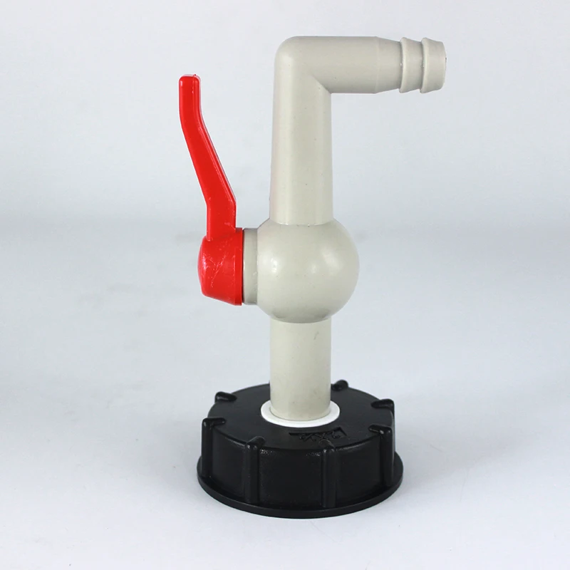 CT Coupling 3/4 inch Thread Plastic IBC Tank Tap Adapter Valve Aquarium Fish Tank Replacement Valve Adapter