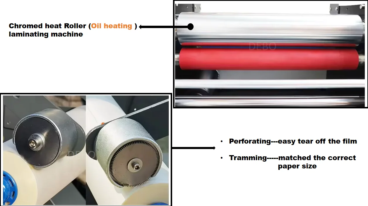 A2 Hot Selling Cheap  size Cold And Hot Laminating Machine Four Rolls laminator With Low Price