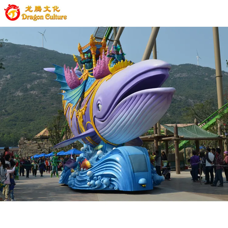 Amusement Park Outdoor Playground Decorative Parade float for Event