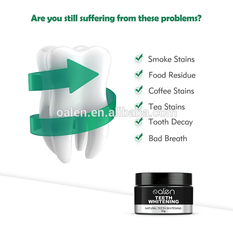 Private Label Natural Mint Fragrance And Teeth Whitening Teeth Care Products White Teeth Powder