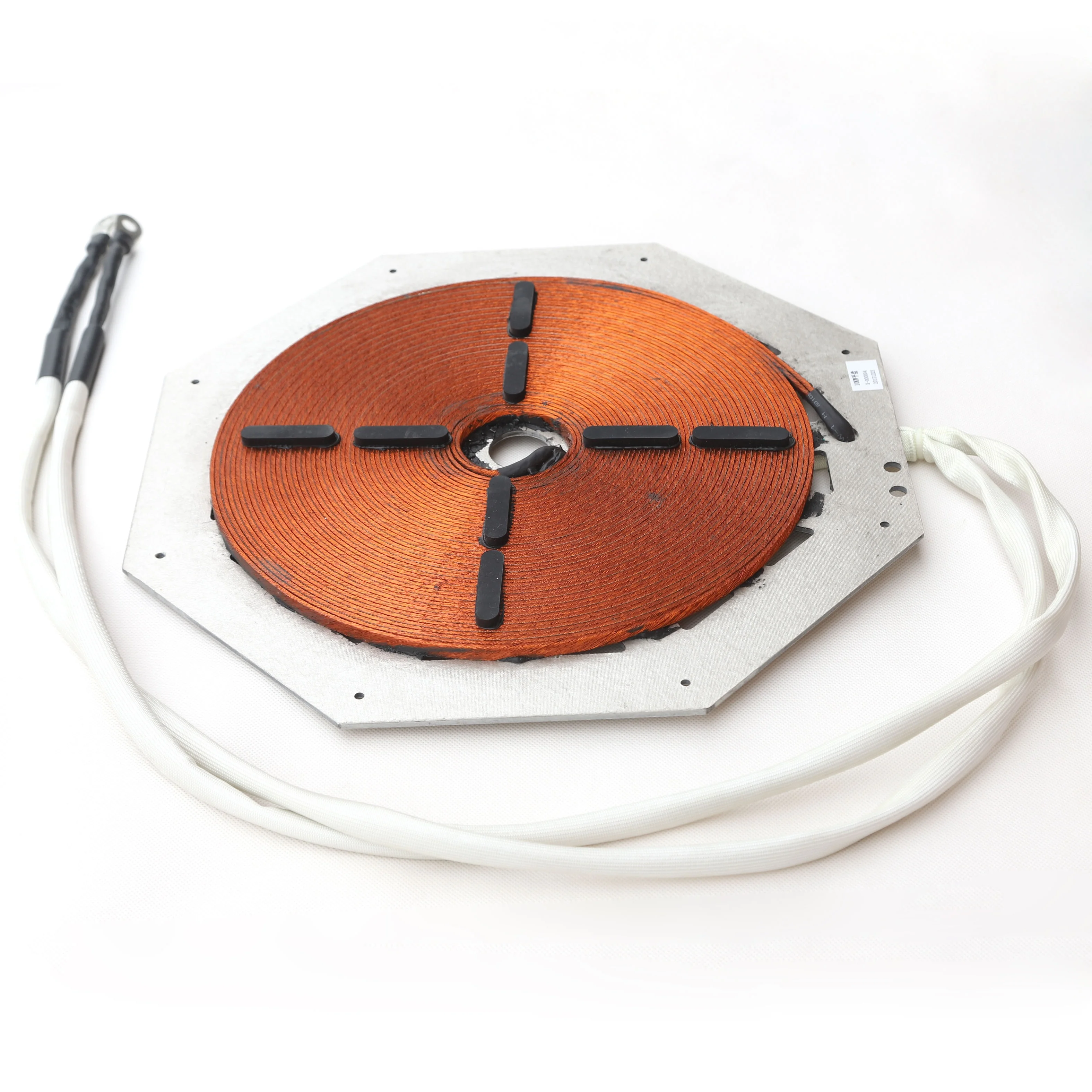 Good price customized Commercial induction heating parts 10KW flat Copper Wire Winding induction Coil