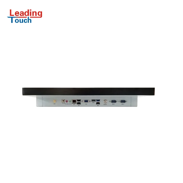 19 inch desktop touch screen fanless industrial pc lcd monitor X86 all in one pc with win 10 VGA/USB/Wifi