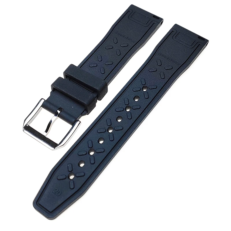 quick release 20mm 21mm 22mm rubber fkm fpm luxury watch band watch strap