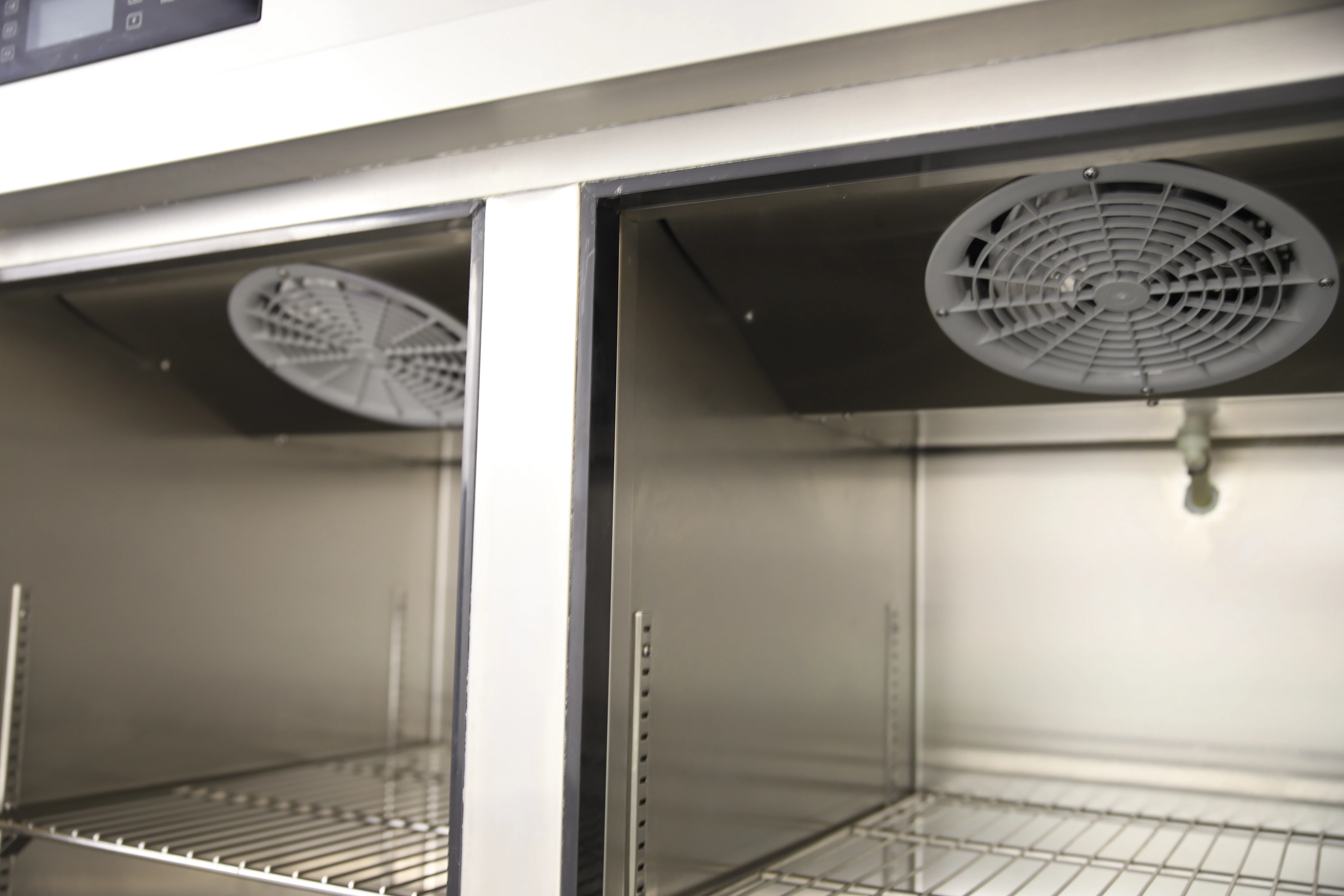 201 Stainless Steel Restaurant Kitchen Electric Commercial 6 Door Refrigerator Freezer Cooler Refrigeration Equipment