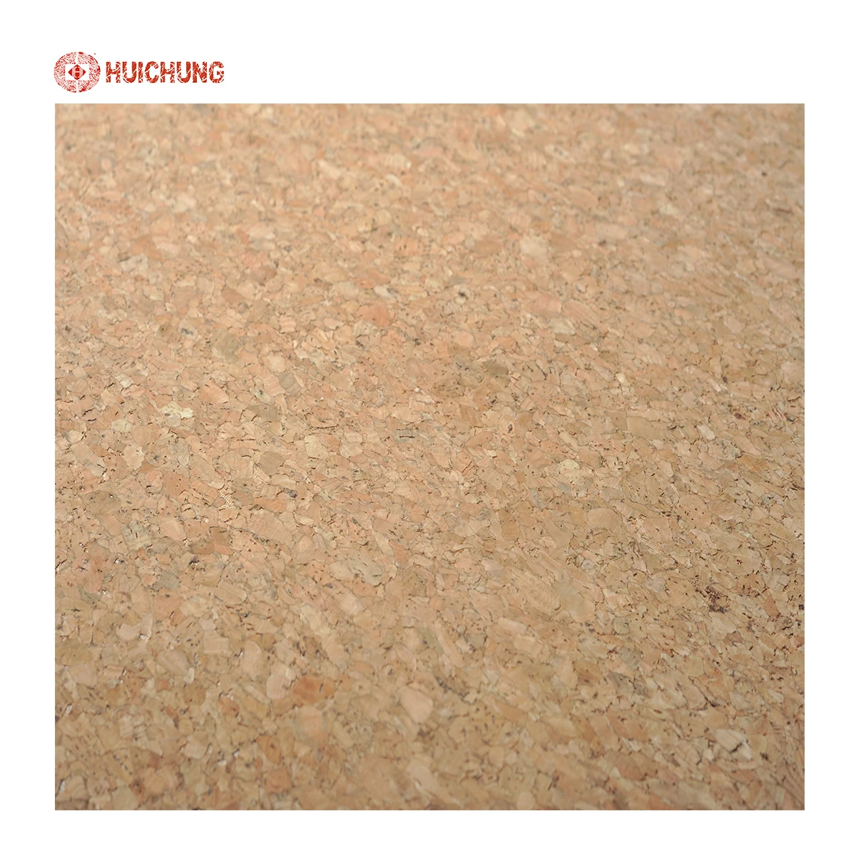 Floral particles decorative natural cork board roll popular cork fabric for shoes shopping bags cork coaster phone case