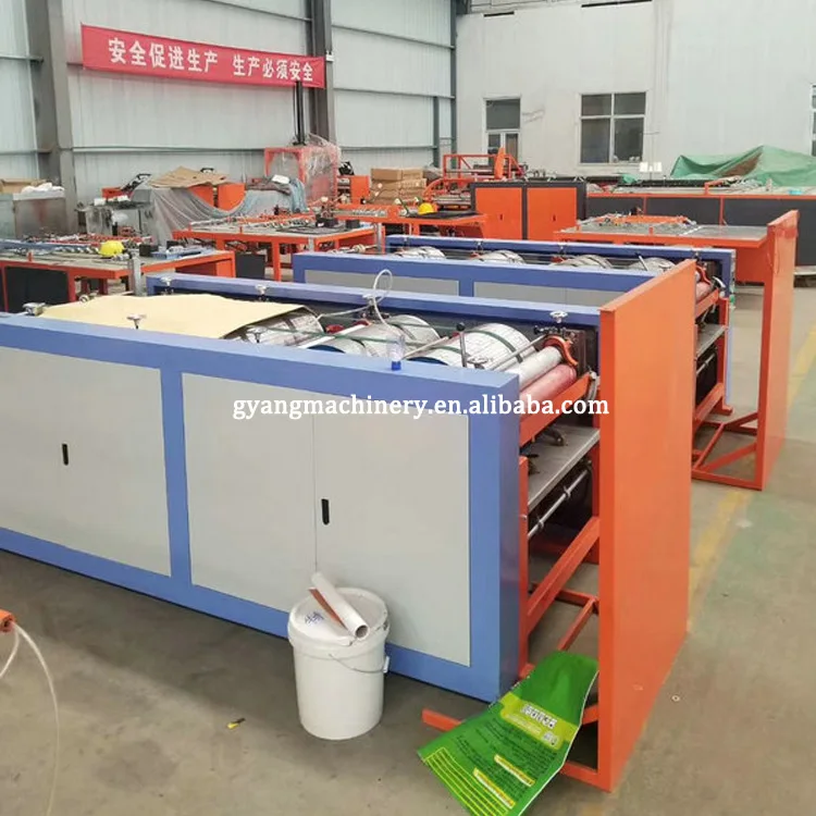 Mini Logo Bag Printer 3 Colors Pp Bag Flexographic Printing Machine For Plastic Bags