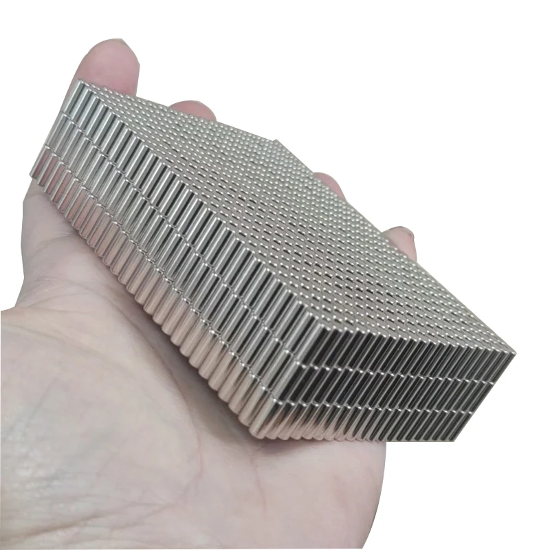 N35 N38 N42 N50 N52 Cylinder Magnet for Magnetic Toy Radial Magnet