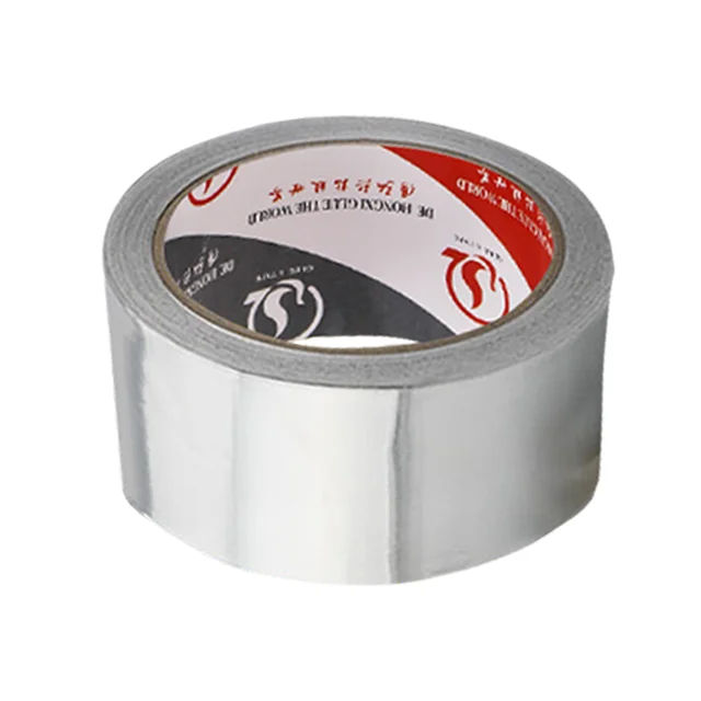 Greenhouse Butyl Rubber Tape High Temperature Fireproof Waterproof Aluminum Foil Adhesive Tape for Mending