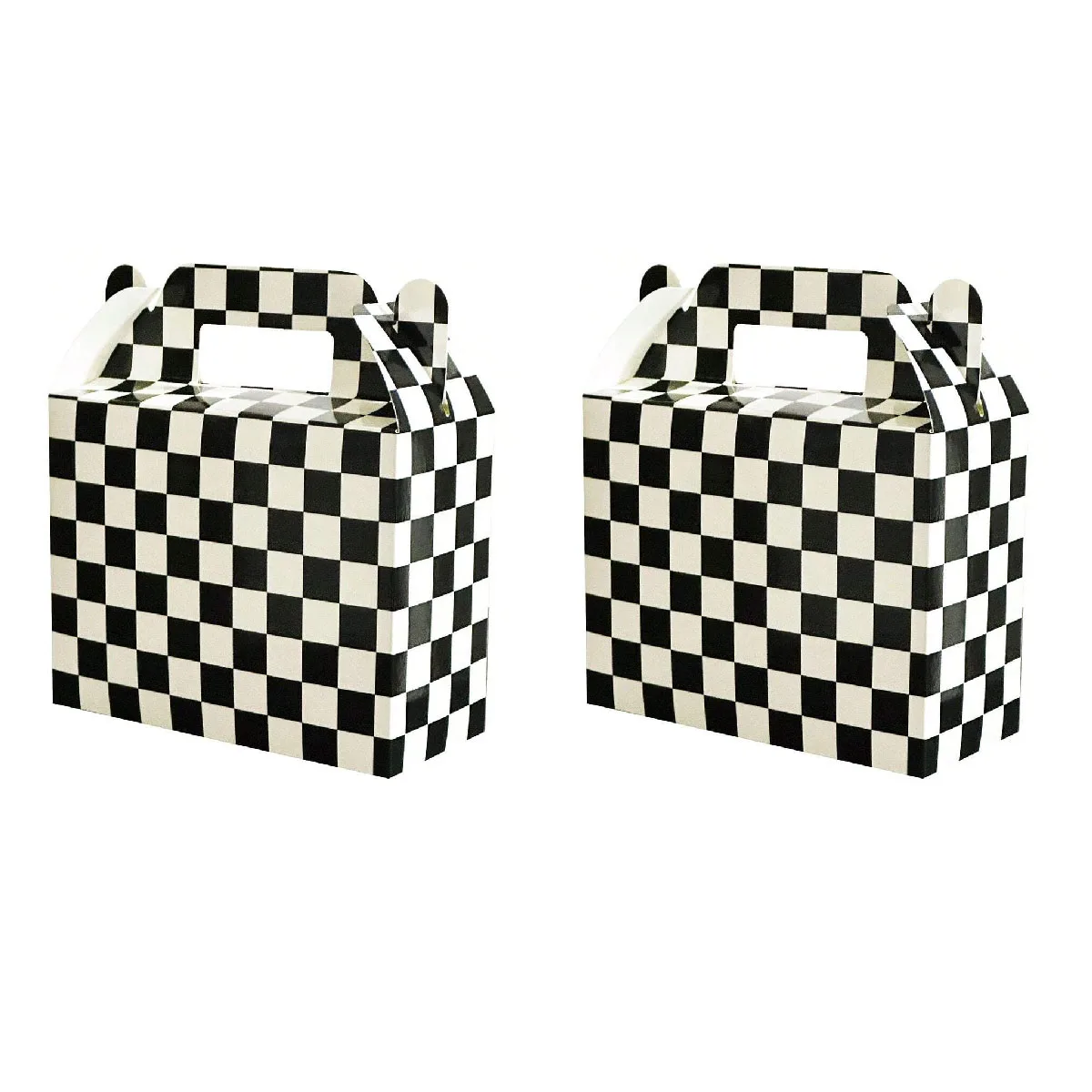 Chessboard Pattern Candy Box Disposable Chessboard Pattern Candy Box  Birthday Party Supplies