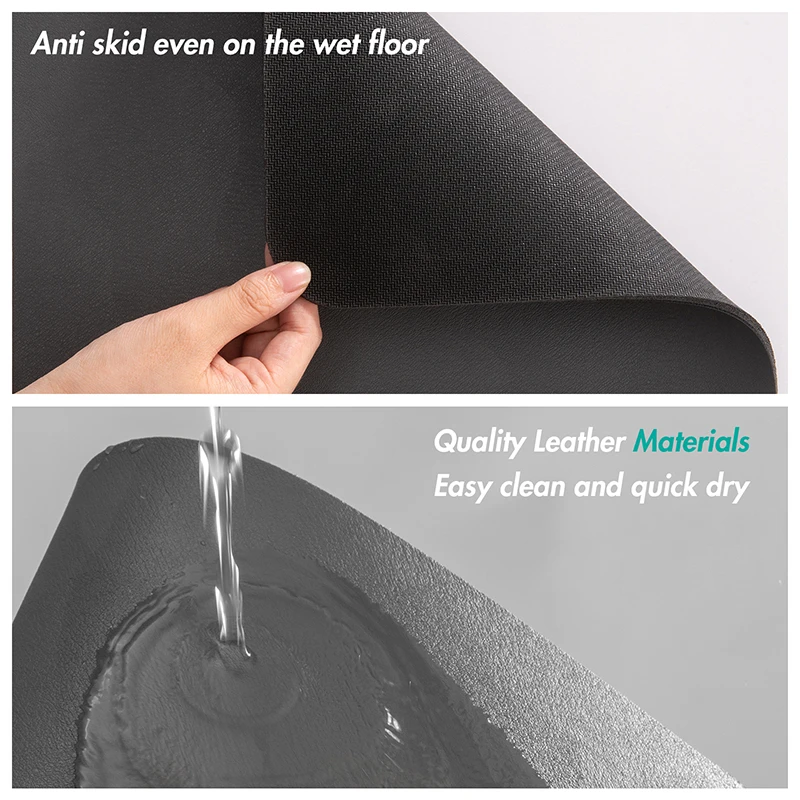 Custom placemat super absorbent letter diatom mud Diatomite diatomaceous earth table mat plate mat dining table