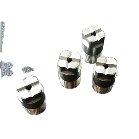 Guaranteed Quality 40-110 Degree Flat Fan Water Fountain Spiral Carbide Nozzle