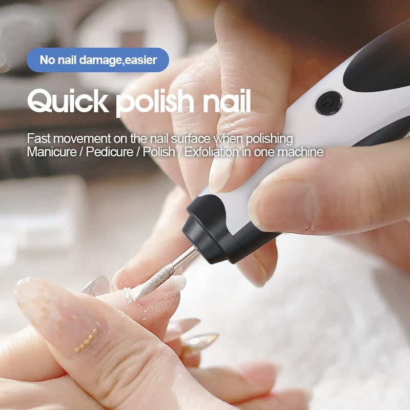 30000 Rpm Electric Nail Drill File Machine Fungus On The Nails Device