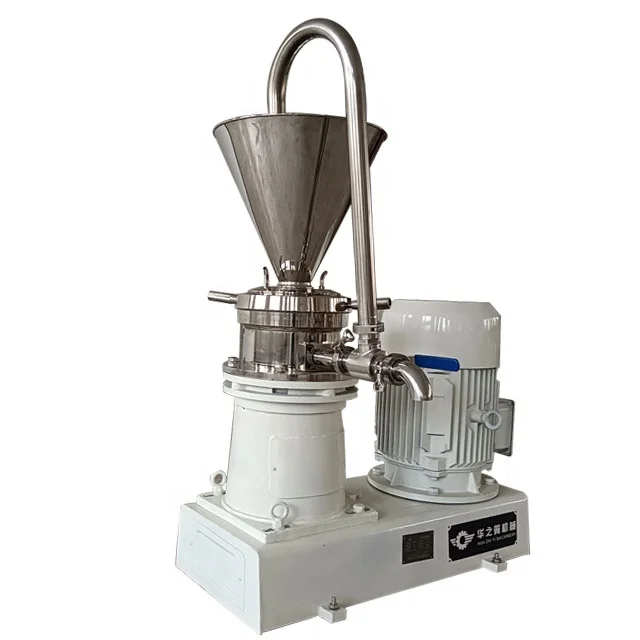 Bean sesame tahini making machine manufacturer colloid mill Food grade Cocoa processing machines