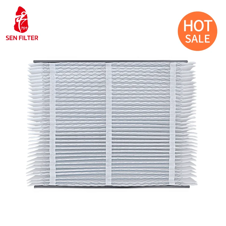 Home Air Purifier Air Filters Paper Honeycomb Active Carbon 2 in 1 HEPA Filter
