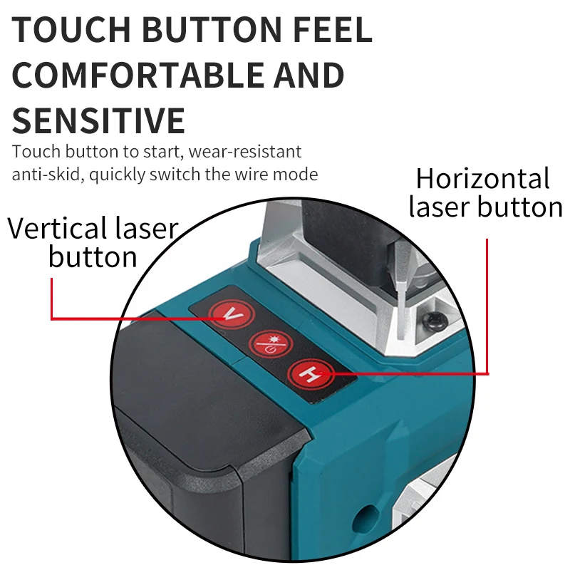 4d 16 lines green 90 degree laser level right angle measurement cheap prices