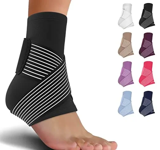 Ankle Compression Socks Protection Elastic Outdoor Mountaineering Sports Fitness Workout Running Protective Ankle Support Brace