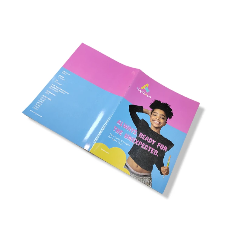 Professional High Quality Custom Passport Booklet Printing Operating Instruction Customized Business Flyer