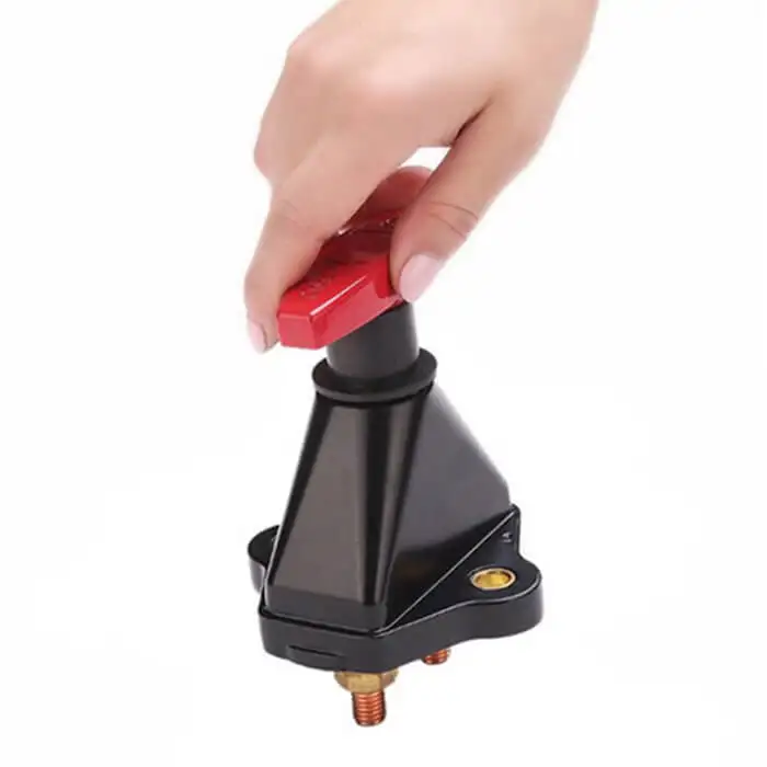 Heavy Duty Power Kill 12V 200A Battery Disconnect Isolator Cut Off Switch for Marine Auto ATV Vehicles Car