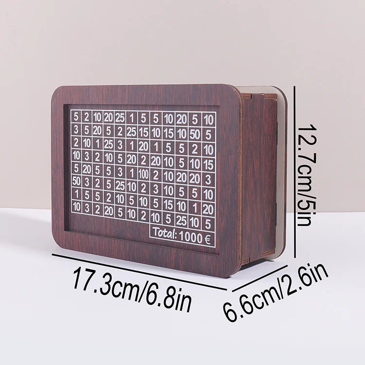 High Quality Wooden Personalized House Shaped Children Gift Piggy Bank Saving Money Box With Removable Backing