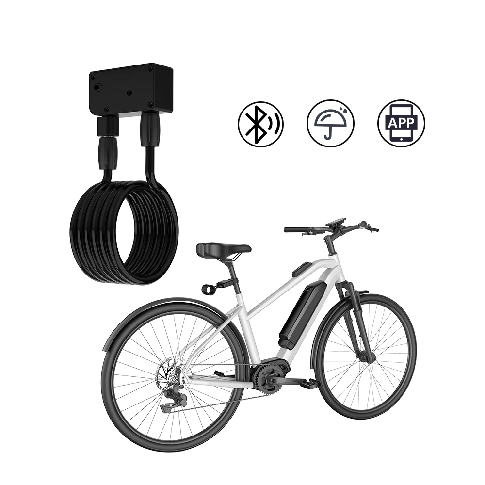 Smart Lock E Scooter Chain Lock With IOT Control Anti-theft Sharing Electric Scooter Lock