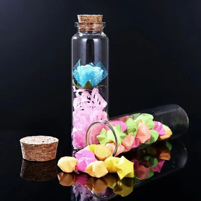 
Constellation Transparent Glass Wishing Bottle Creative Mini Small Gift Drift Bottle With Cork 