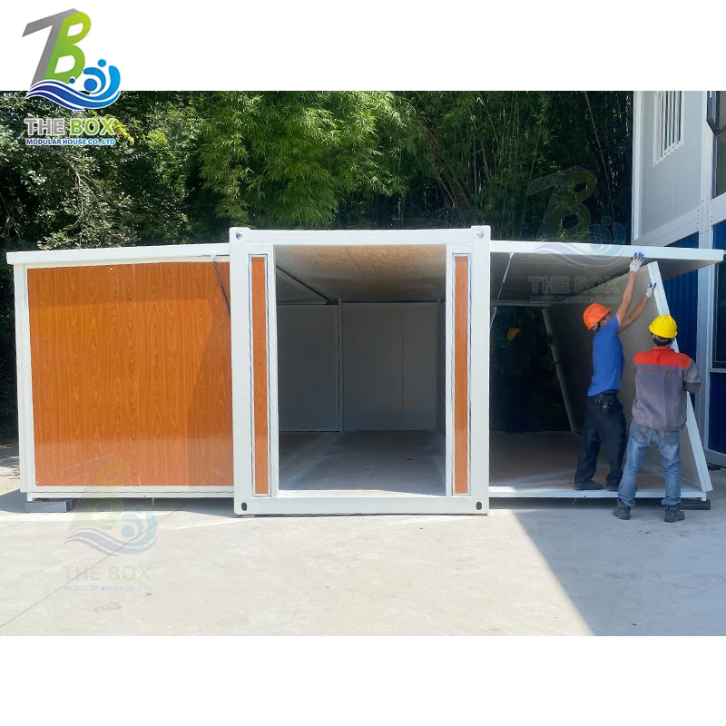 10 20ft 40 ft container moder building structure shed by steel structure  home fashion house  red steel panel house