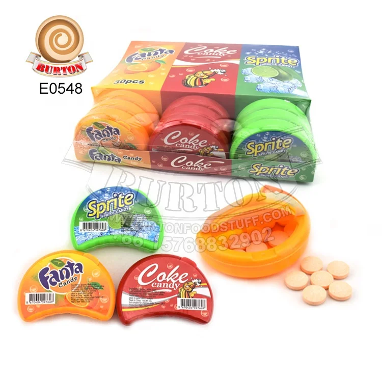 Child star square bubble gum fruity candy toy