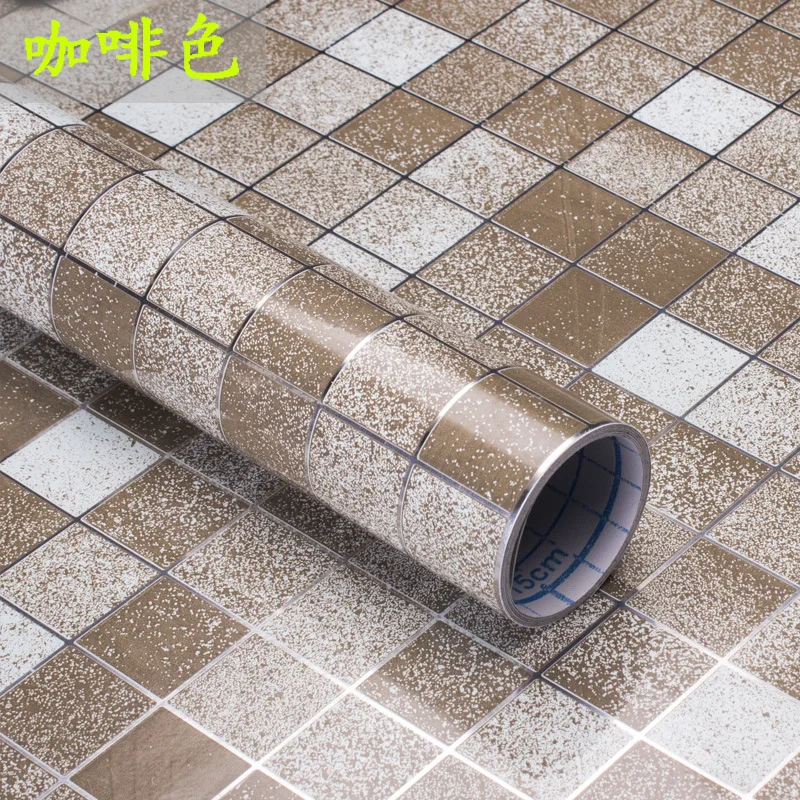 60cm Wide High Temperature Resistant Aluminum Foil Self-Adhesive Kitchen Grease Sticker Waterproof Smoke Resistant Wall Cleaner