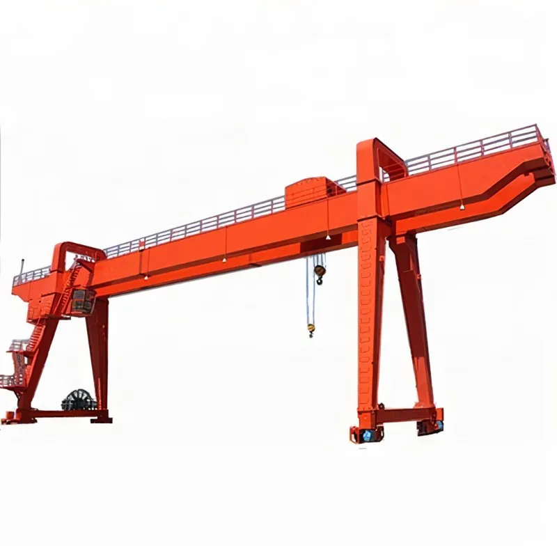 Nucleon  30ton 40 ton 50 ton Container Crane Double Girder gantry Crane Rail Mounted for shipyard harbor