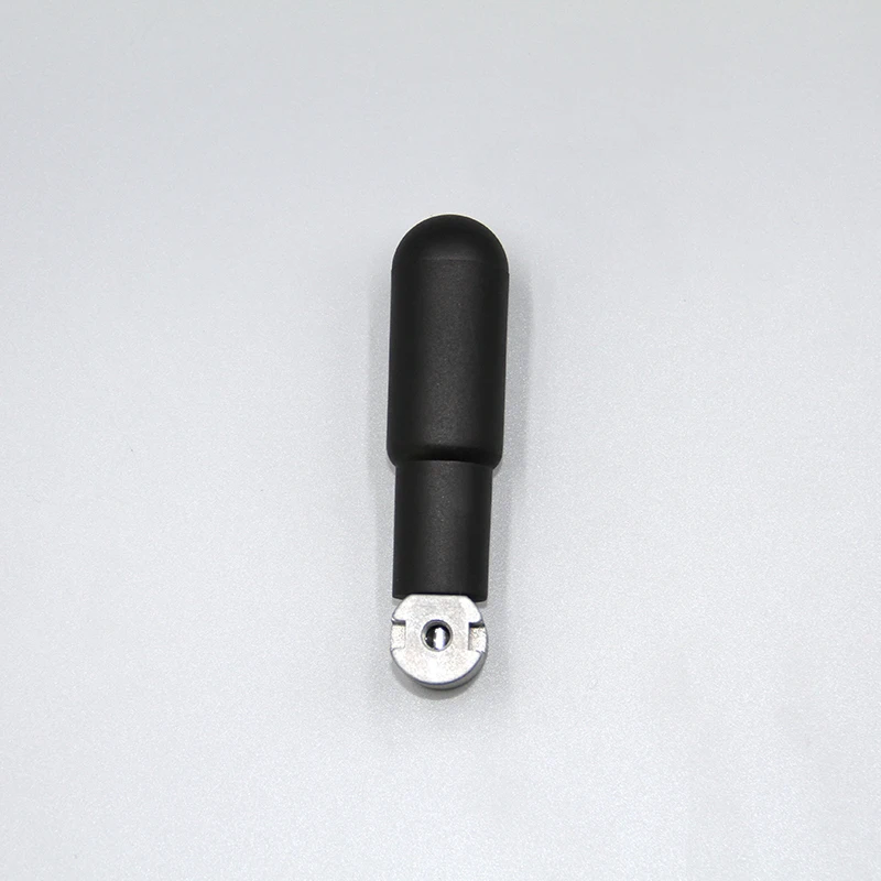 Nylon Black Round Head Foldable Mechanical Handle Plastic Adjustable Rotatable Grip Hardware Handle