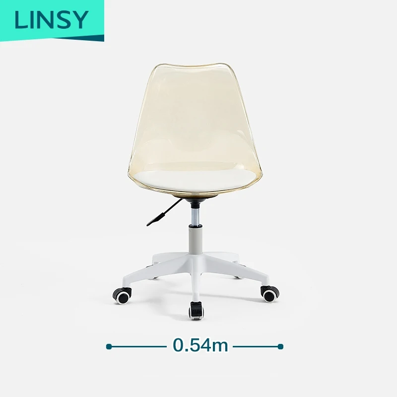 Linsy Manufacture Luxury Leather Chair Modern Swivel Ergonomic Comfortable Office Chair