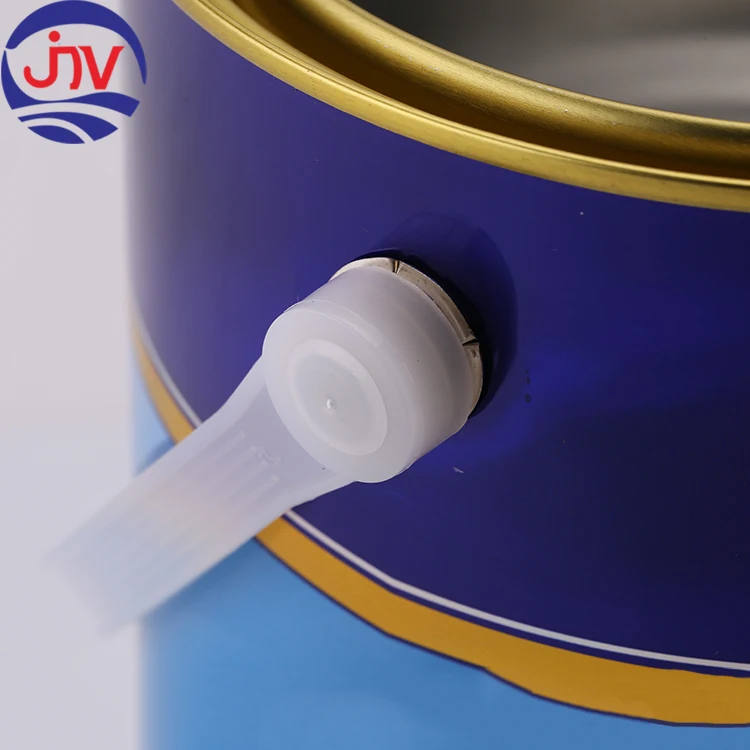 Round Steel Drum Customized Printing Metal Pails 3L Metal Tin Can For Paint