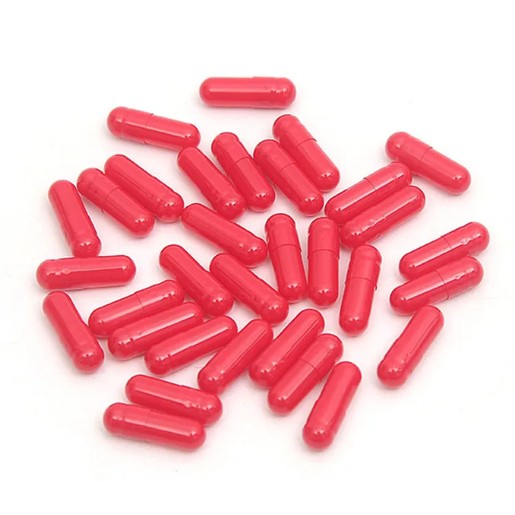 2024 China Price Halal Gelatin Capsules Size 00 Custom Printed Empty Capsules