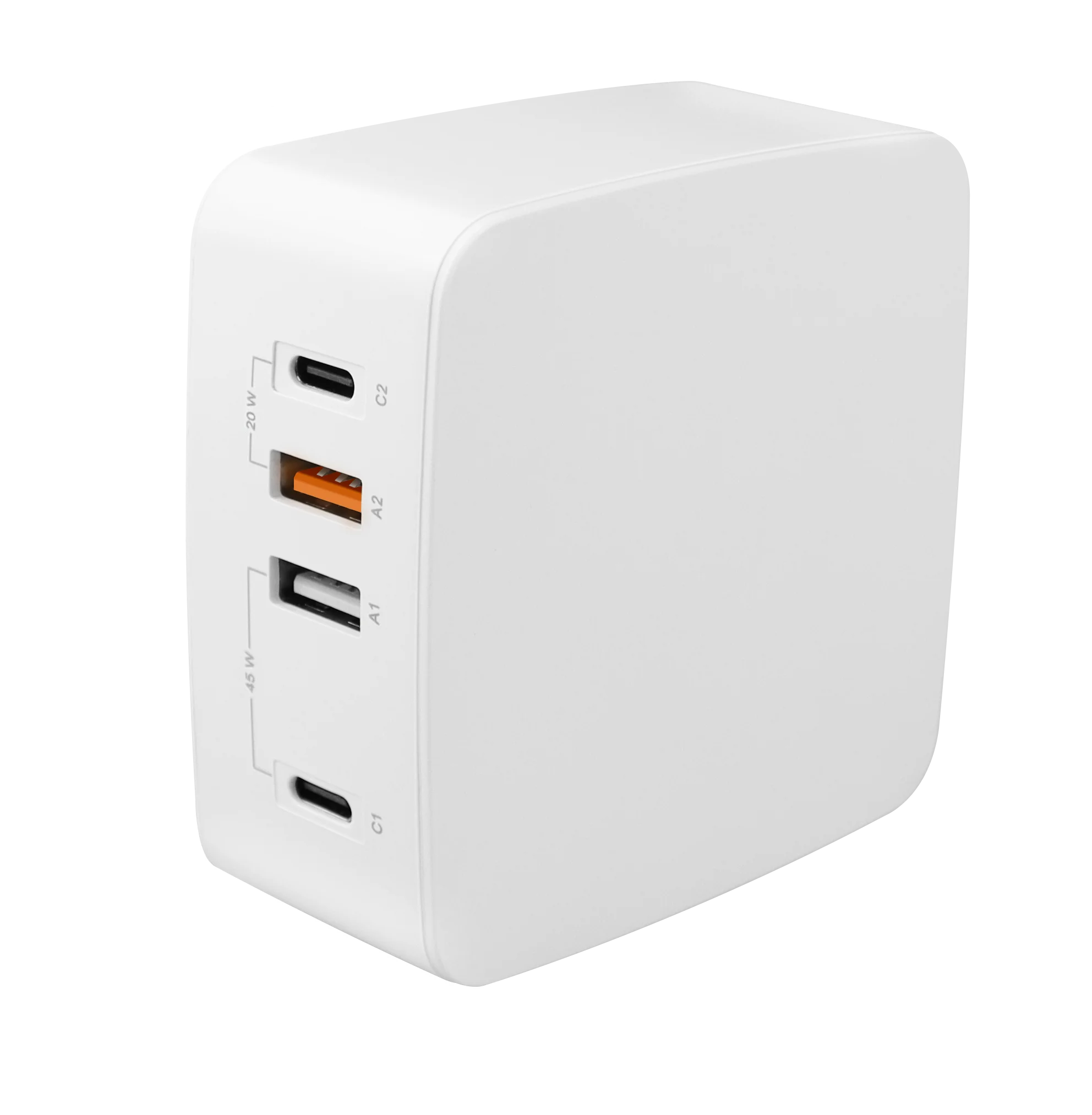  4 порта USB c PD 65W быстрое зарядное устройство type-c QC3.0 настольное для мобильного телефона ноутбук адаптер высокой скорости быстрой