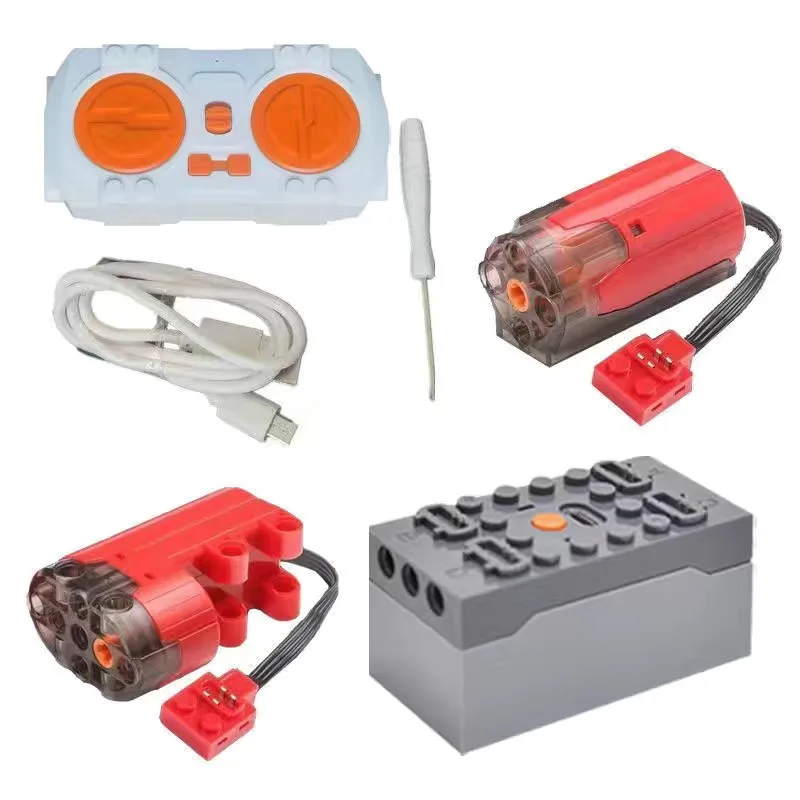 Building block toy car accessories servo motor set compatible with all brands of universal building block motors