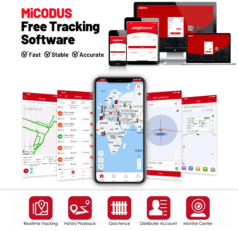 MiCODUS Gps устройство бесплатное программное обеспечение MV910N Водонепроницаемый проводной в режиме реального времени 2G Мини-мотоциклетные трекеры выключение двигателя