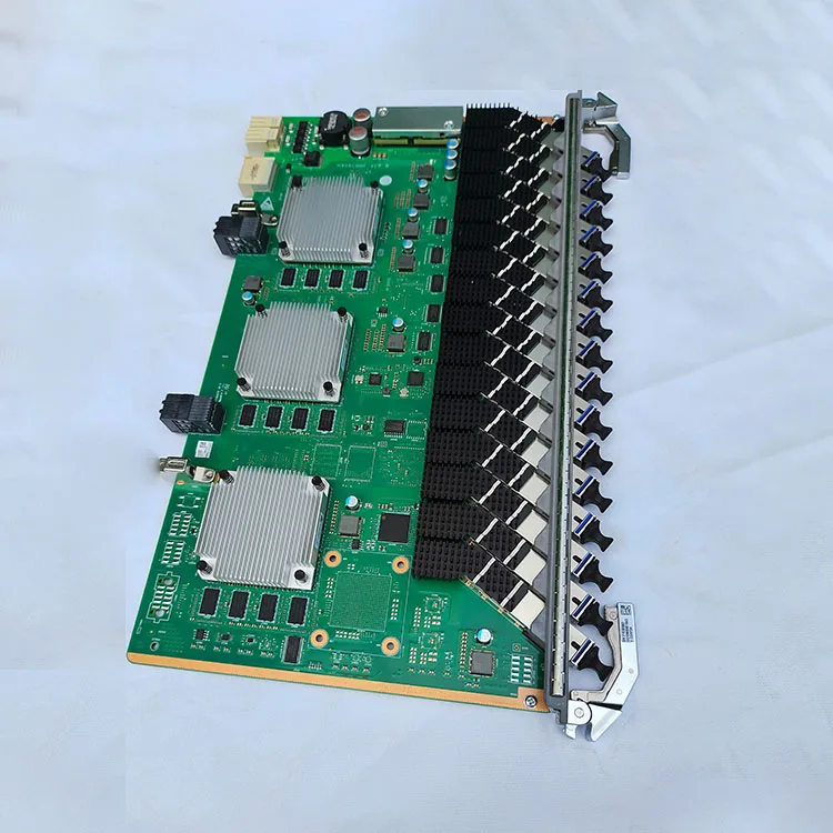 Fiber optic equipment 16 ports 10G GPON OLT XG-PON & GPON combo Card CGHF for MA5800 X2 X7 X15 X17 OLT