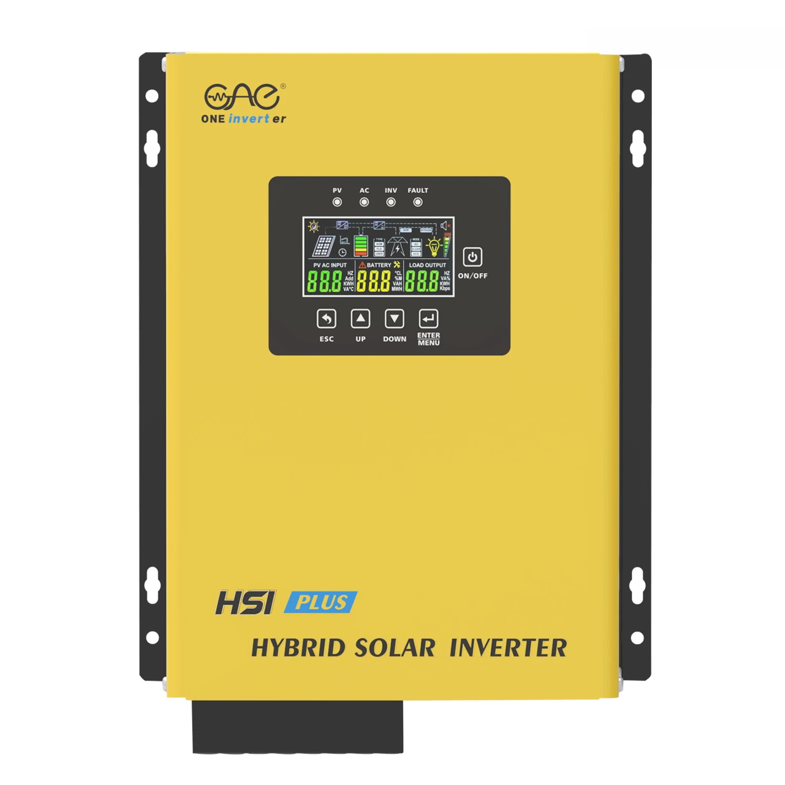 1200W 1.2KW 12VDC 24v  Hybrid inverter 220V with MPPT 40A Off-Grid Inverter  Pure Sine Wave