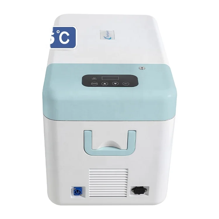 Refport Portable -86C Medical Vaccine Ultra Low Temp Storage And Transfer 12V/24V Compact Freezer
