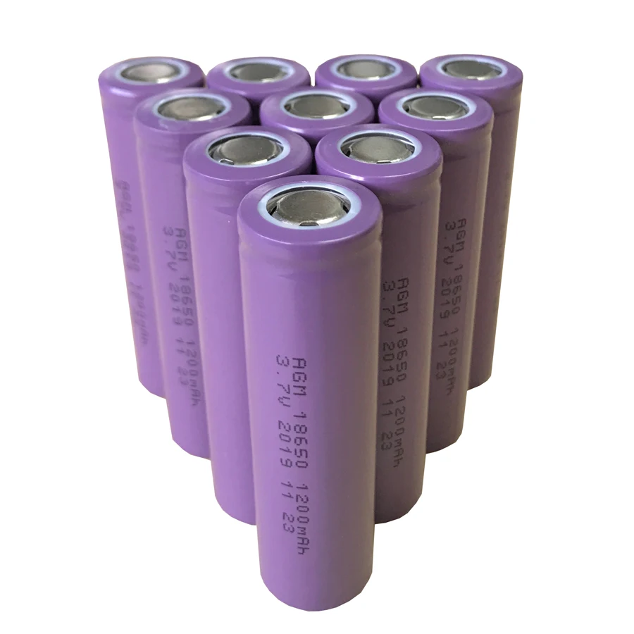 18650 li-ion battery 3.7v 1200mAh Lithium Battery Cell