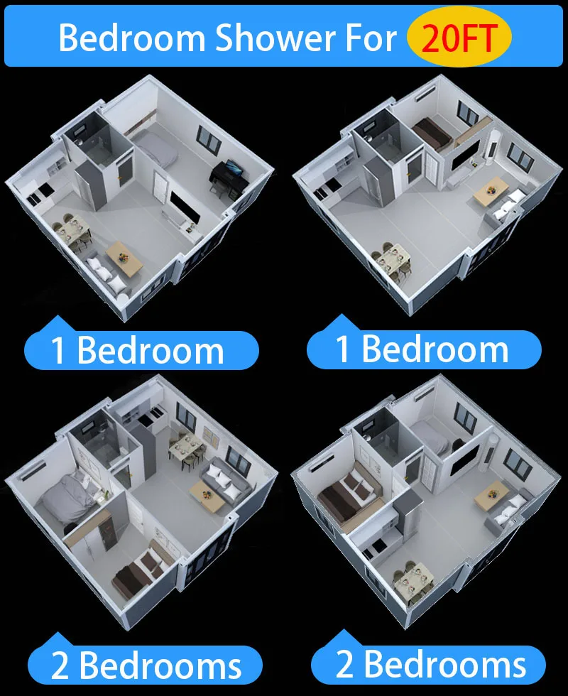 Manufacturer low price portable house container cheap tiny homes for sale prefab tiny house mini container house for rent
