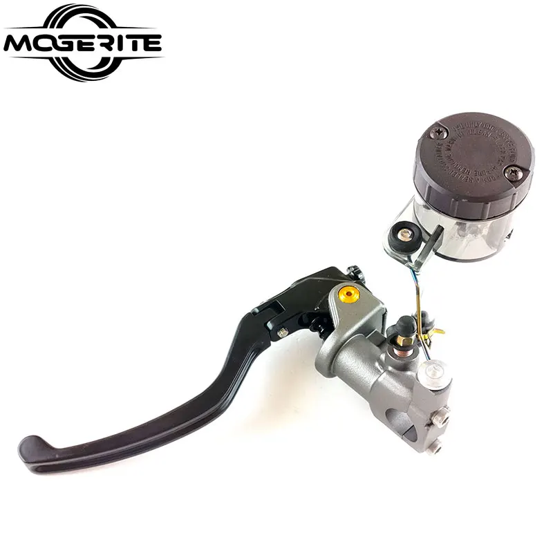 Мотоцикл тормоза модифицированный CNC тормозной насос/цилиндр мастер 17,5 мм гоночный мотоцикл тормозной в сборе Универсальный