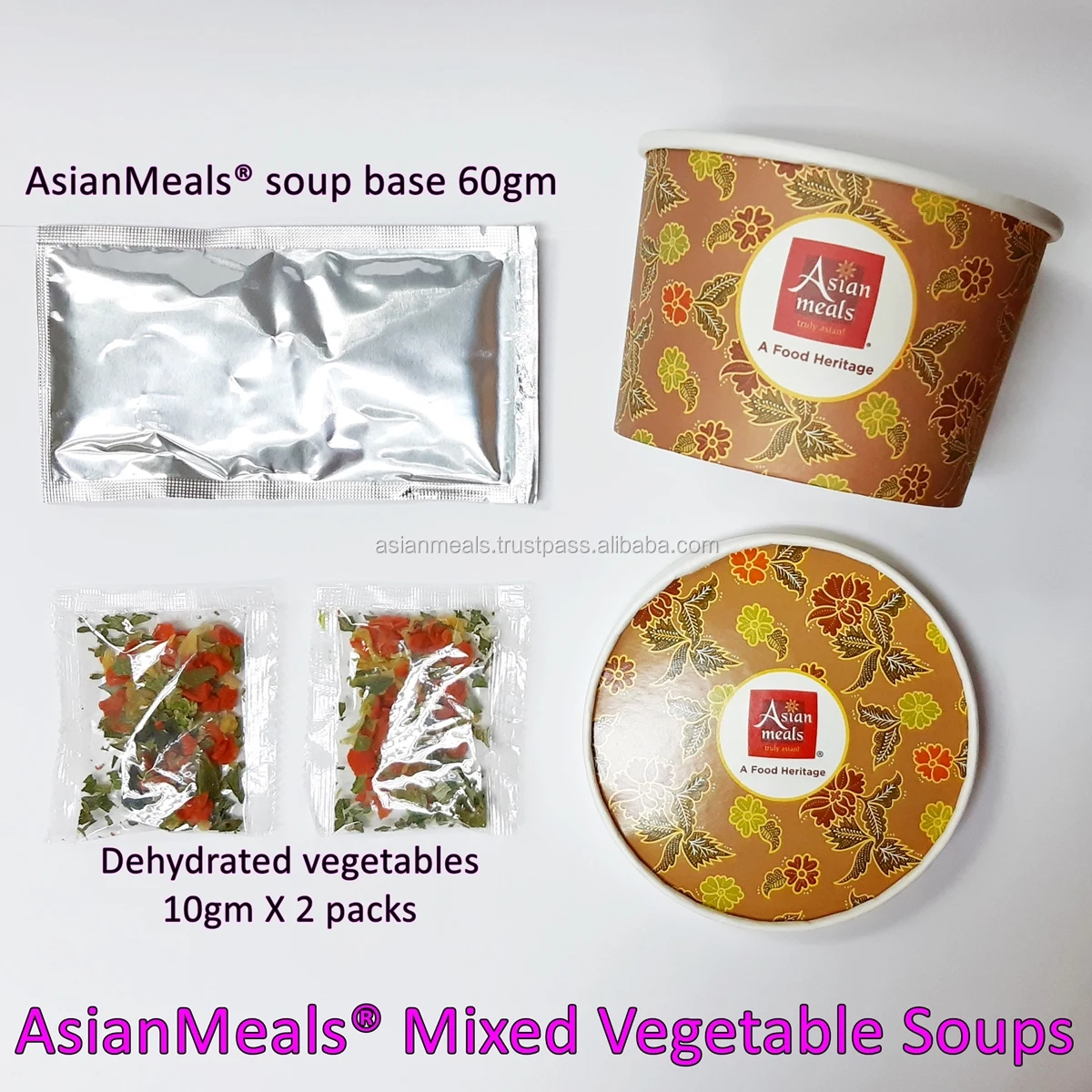  Оптовая продажа высокое качество малайзийский Халяль вкусные смешанные овощи суп тайский Tom Ням вкус мгновенного