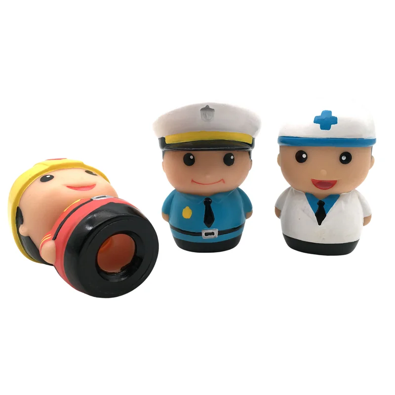 Игрушки-фигурки китайский завод полицейский пожарный доктор Слепая Коробка Мультяшные аксессуары для маленьких мальчиков унисекс