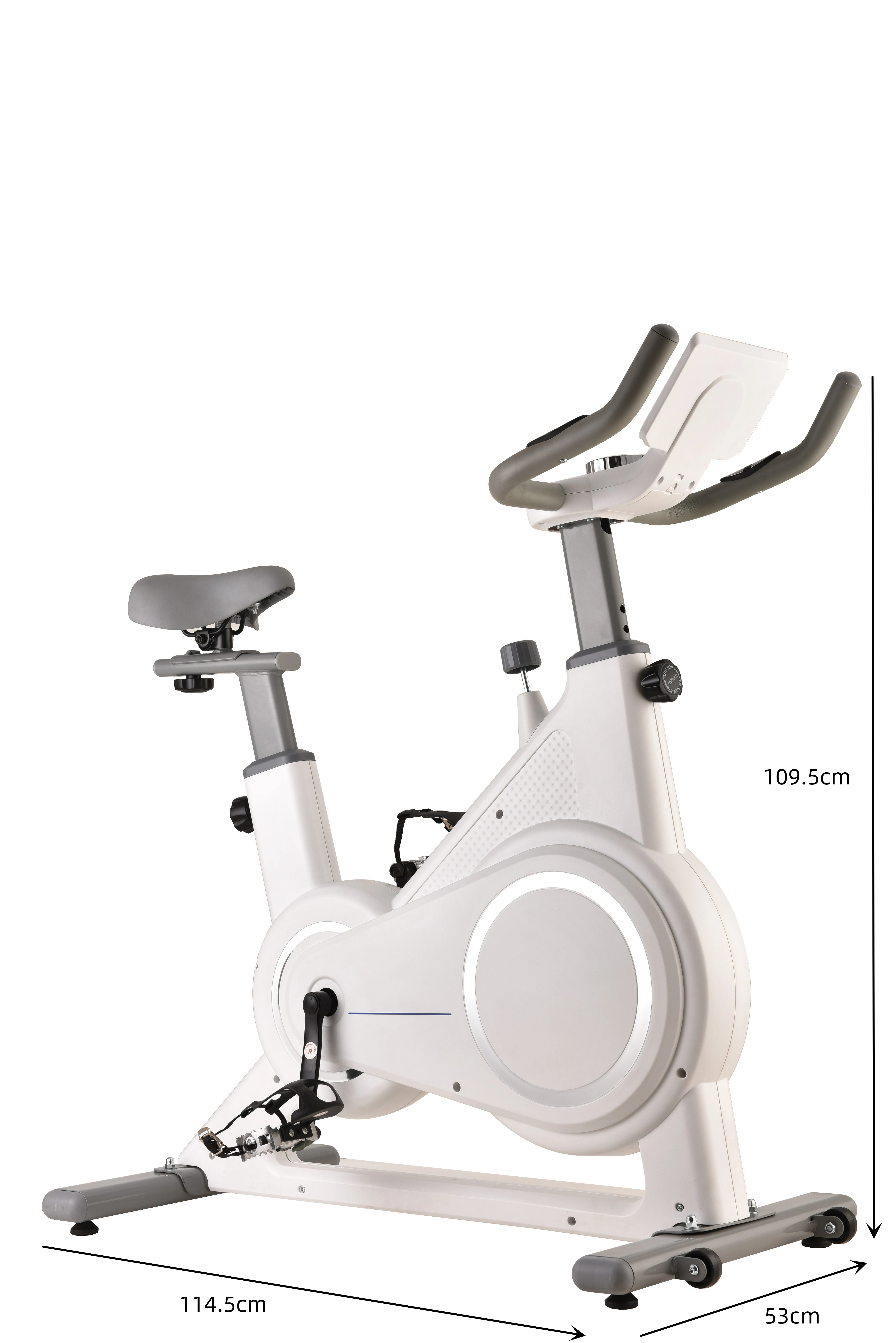 Cardio Training Professional Electric Magnetic Spin Bike Home Bicycle Workout Gym Exercise Spinning Bike