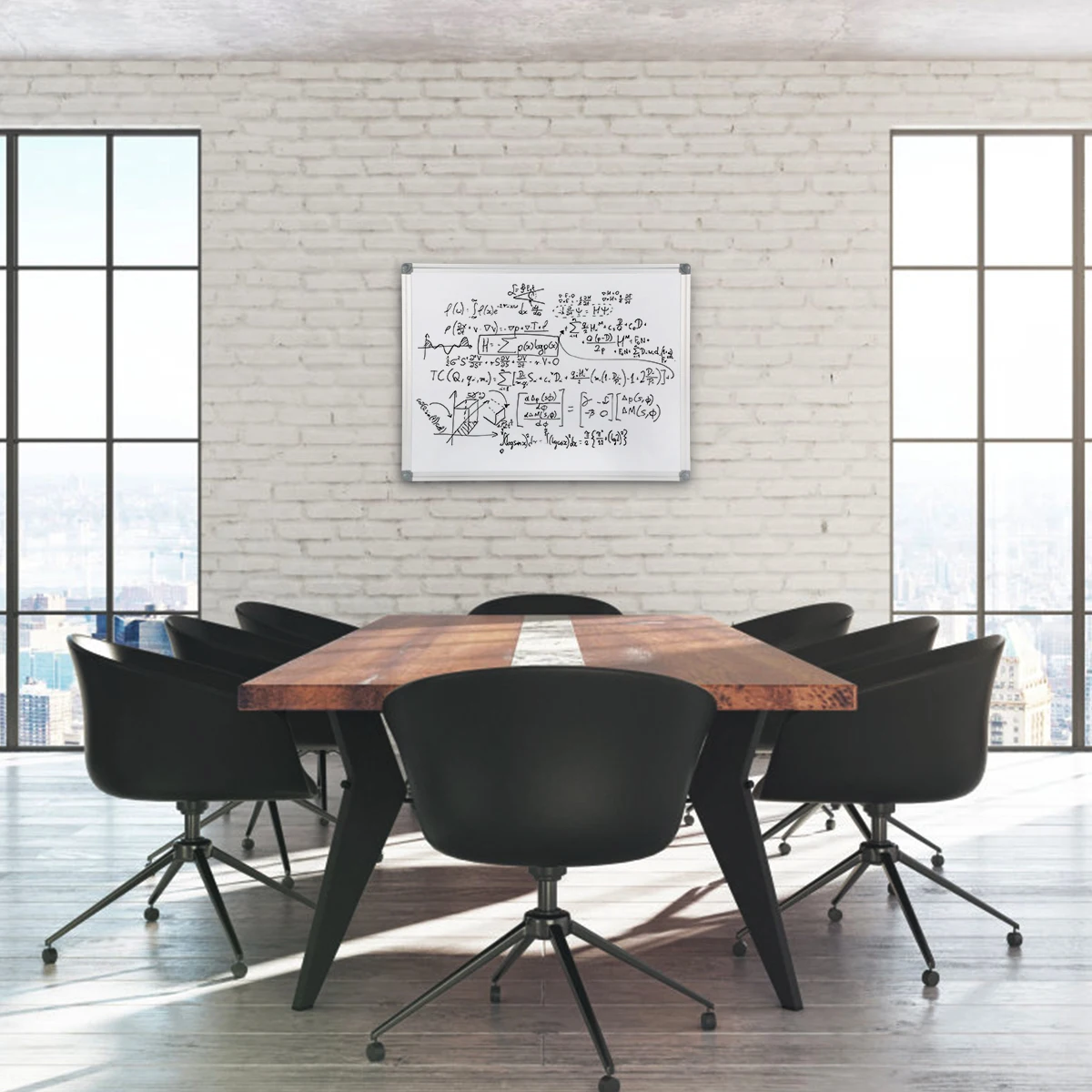 Factory Wholesale magnetic white board writing whiteboard with frame for school and office