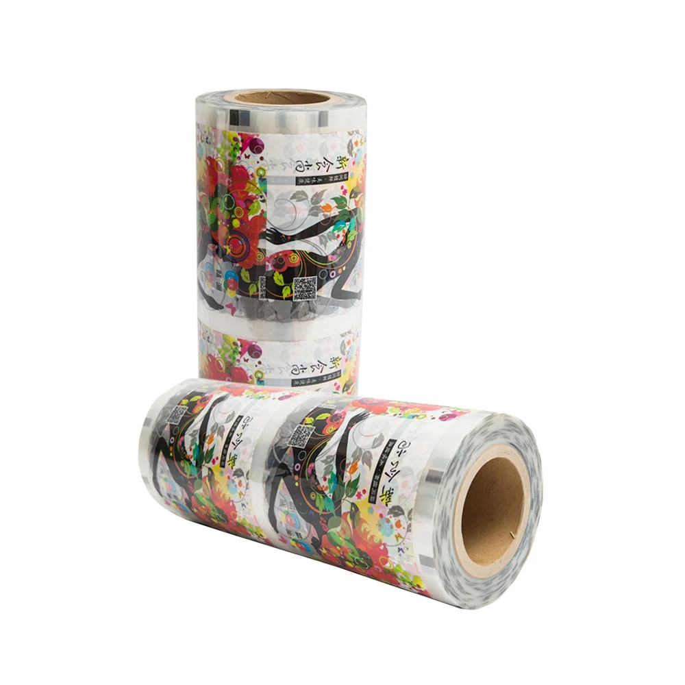 Plastic film roll food cpp laminated film roll printing for packaging