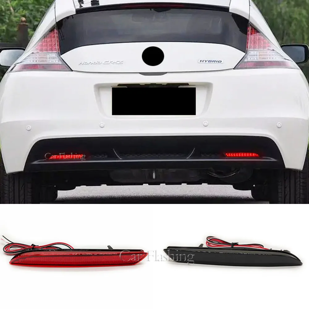 Rear Bumper Reflector LED Brake Stop Light For Honda JAZZ Fit 10-13 CRZ/Insight hybrid 10-12 CRV 2012 For Acura TSX 11-12